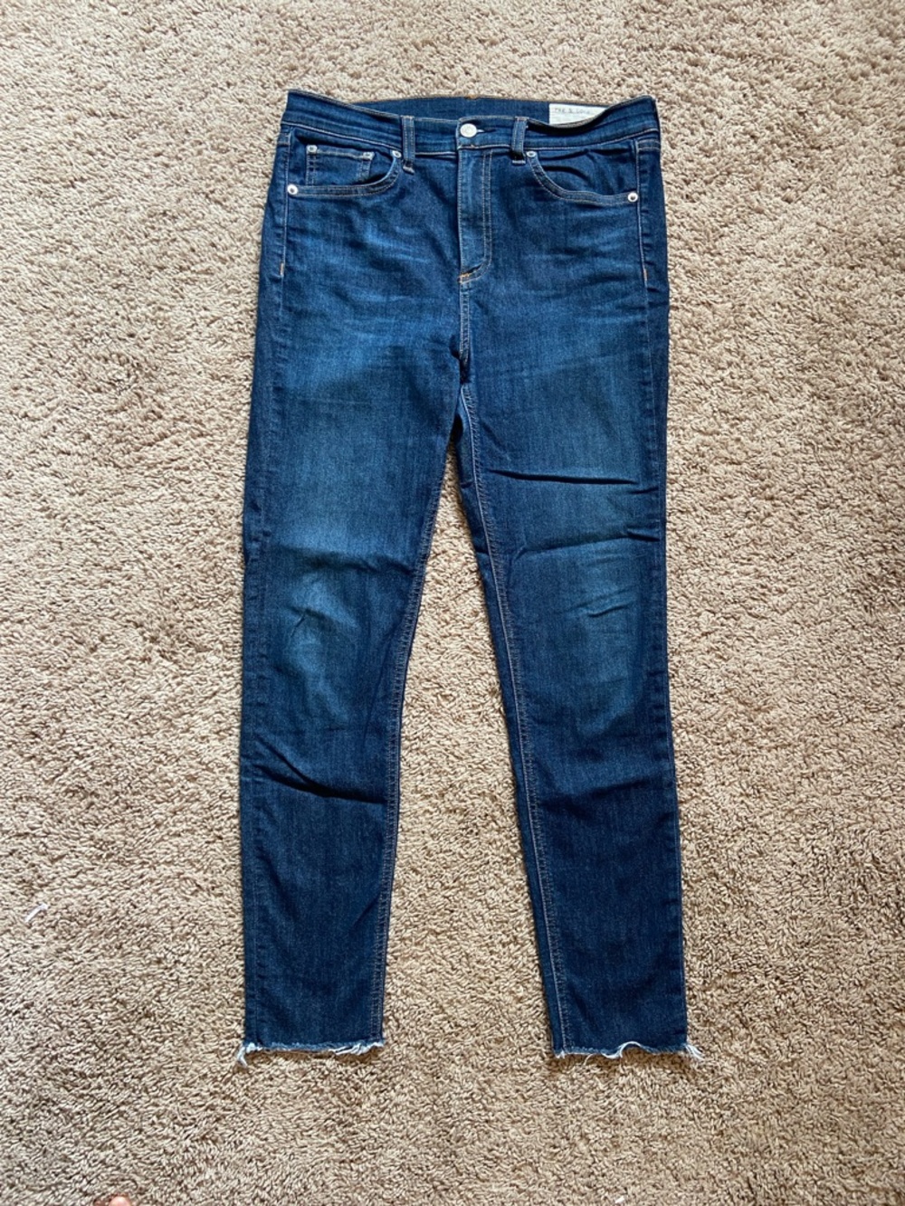 Rag & Bone Dark Blue Women's Skinny Jeans